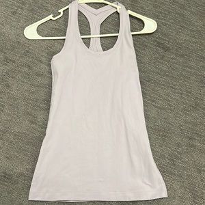 Lavender racer back tank from lululemon